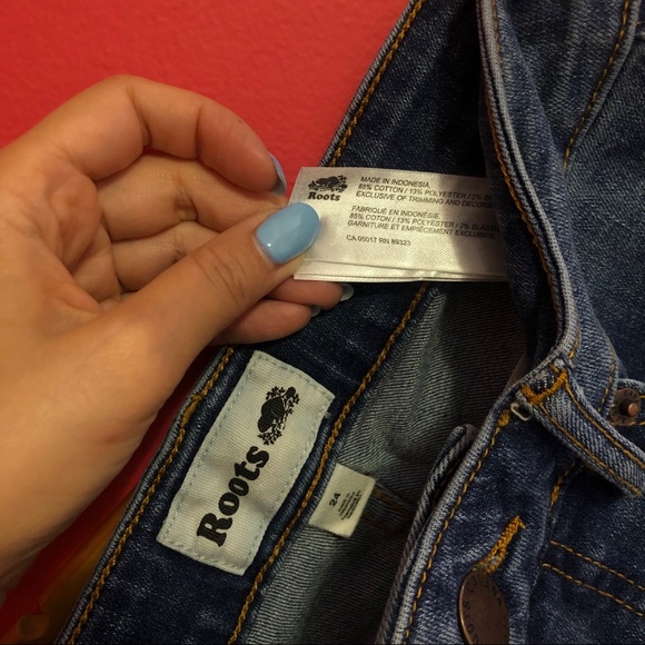 Roots straight leg jeans (stretchy) - Picture 5 of 7